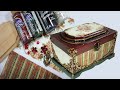 Vintage Decoupaged Box. DIY Tutorial