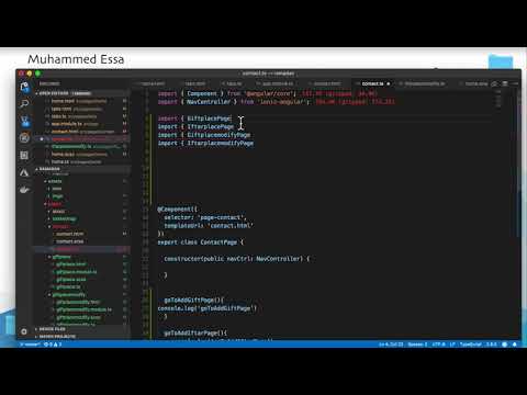 6  Ionic 3 projects Android & iOS