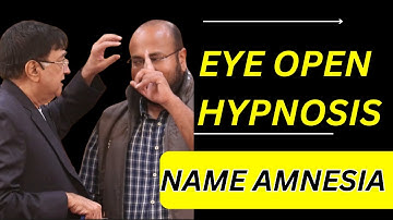 EYE OPEN HYPNOSIS - Name Amnesia In Hindi From Live Workshop By Pradeep Aggarwal