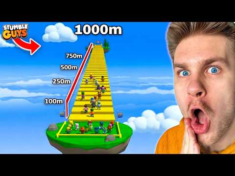 I'M GOING TO THE 99999TH FLOOR at Stumble Guys! 😱↗️
