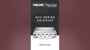 Vulcan Cooking MSA Series Griddle