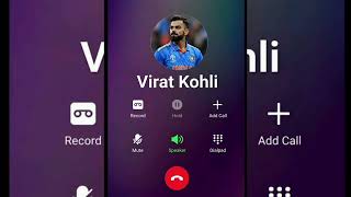 📞🏏Virat Kohli call prank 😂|duplicate Virat Kohli call prank 🤣| one side call record ⏺️|#virat  screenshot 5