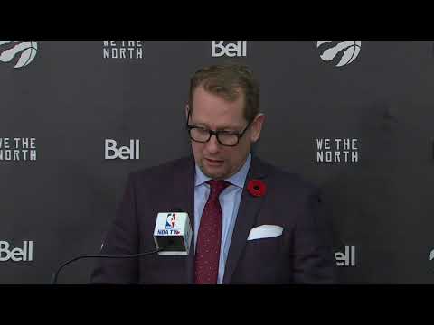 Raptors Post-Game: Nick Nurse - November 10, 2018