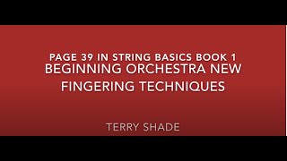 String Basics Book 1, Page 39! New Lesson for Beginning Orchestra Students Profile