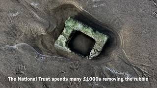 Trouble with the Rubble at National Trust Formby