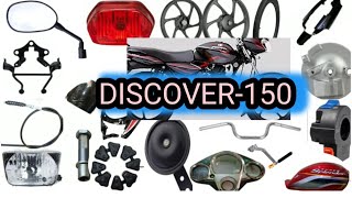 Bajaj Discover 125 spare parts price// Discover 150 spare parts//