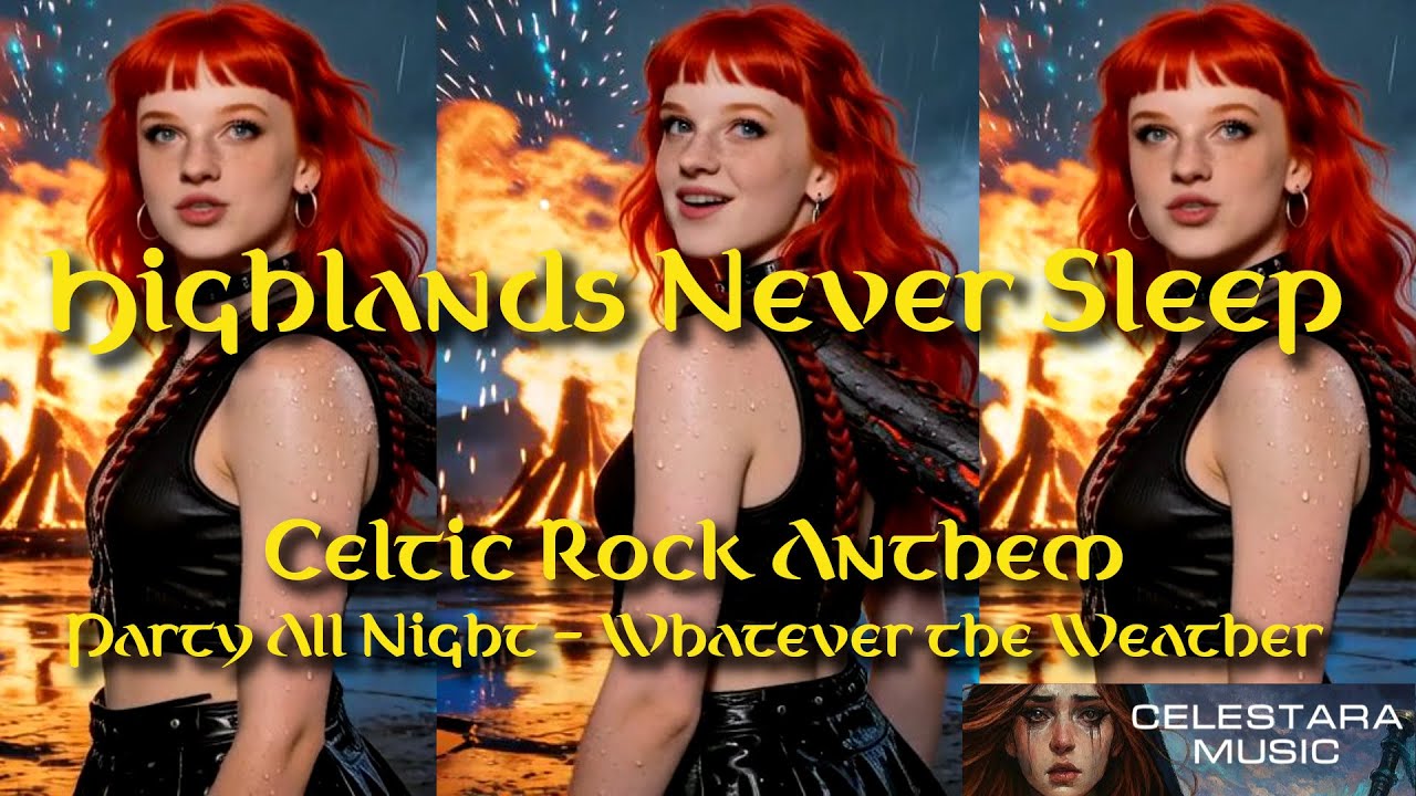 Highlands Never Sleep | Wild Mountain Celtic Folk Rock Anthem for Storm‑Dancers & Night‑Runners