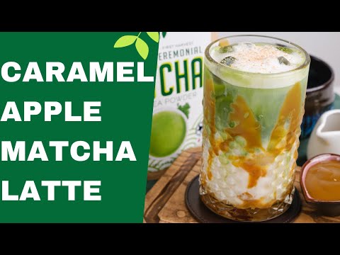 Caramel Apple Matcha