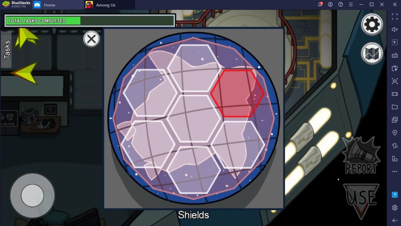 how to fix admin prime shield in among us | among us gameplay