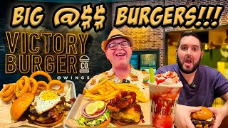 Does VICTORY BURGER Serve up a WINNING Meal | Circa Las Vegas | Fremont Street Experience
