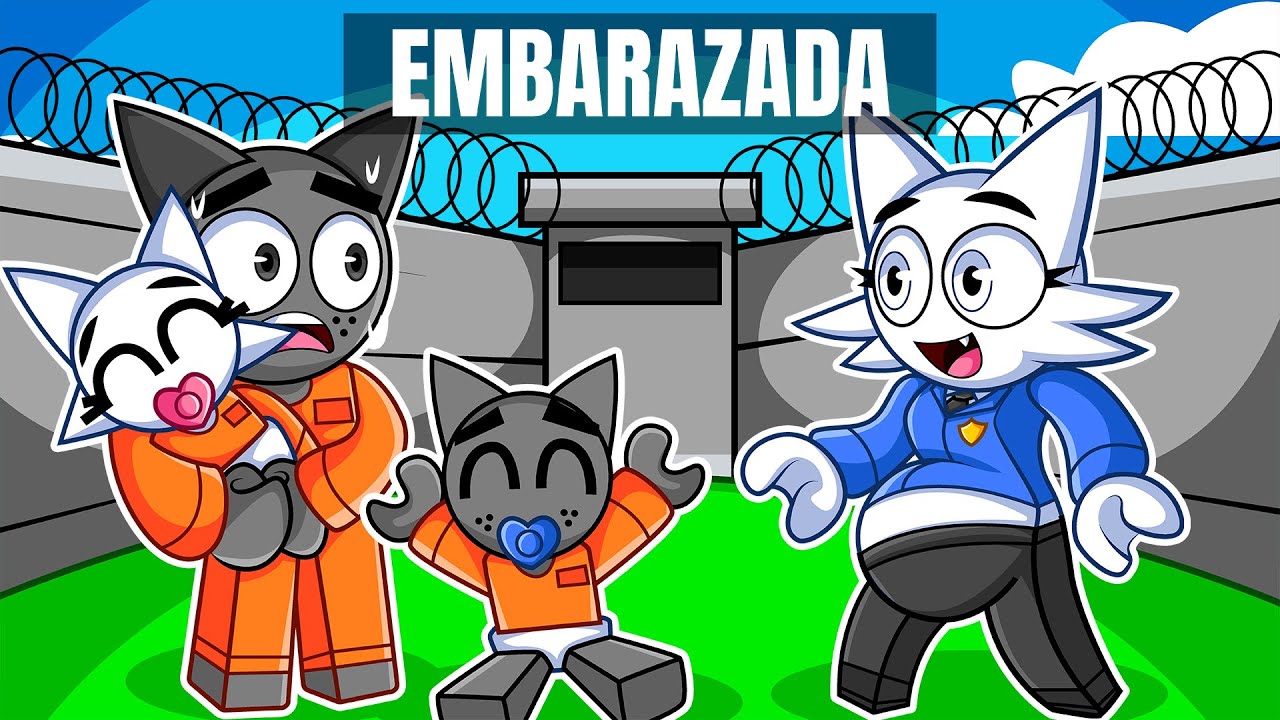 🚨 WENDA POLICIA se EMBARAZA de MELLIZOS de GRAY PRISIONERO 🚨 en ROBLOX SNAPCHAT SPRUNKIS