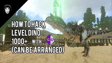 How To Hack Level Up Dino with GG | Ark Mobile