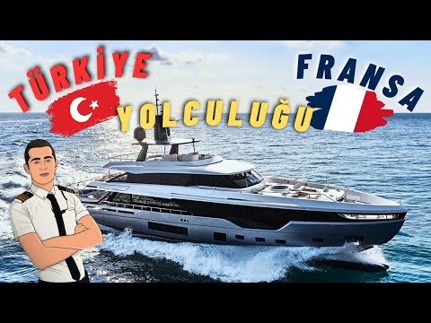 Seyir hazırlıkları 2 Türkiye'den Fransaya Motor Yat Yolculuğu
