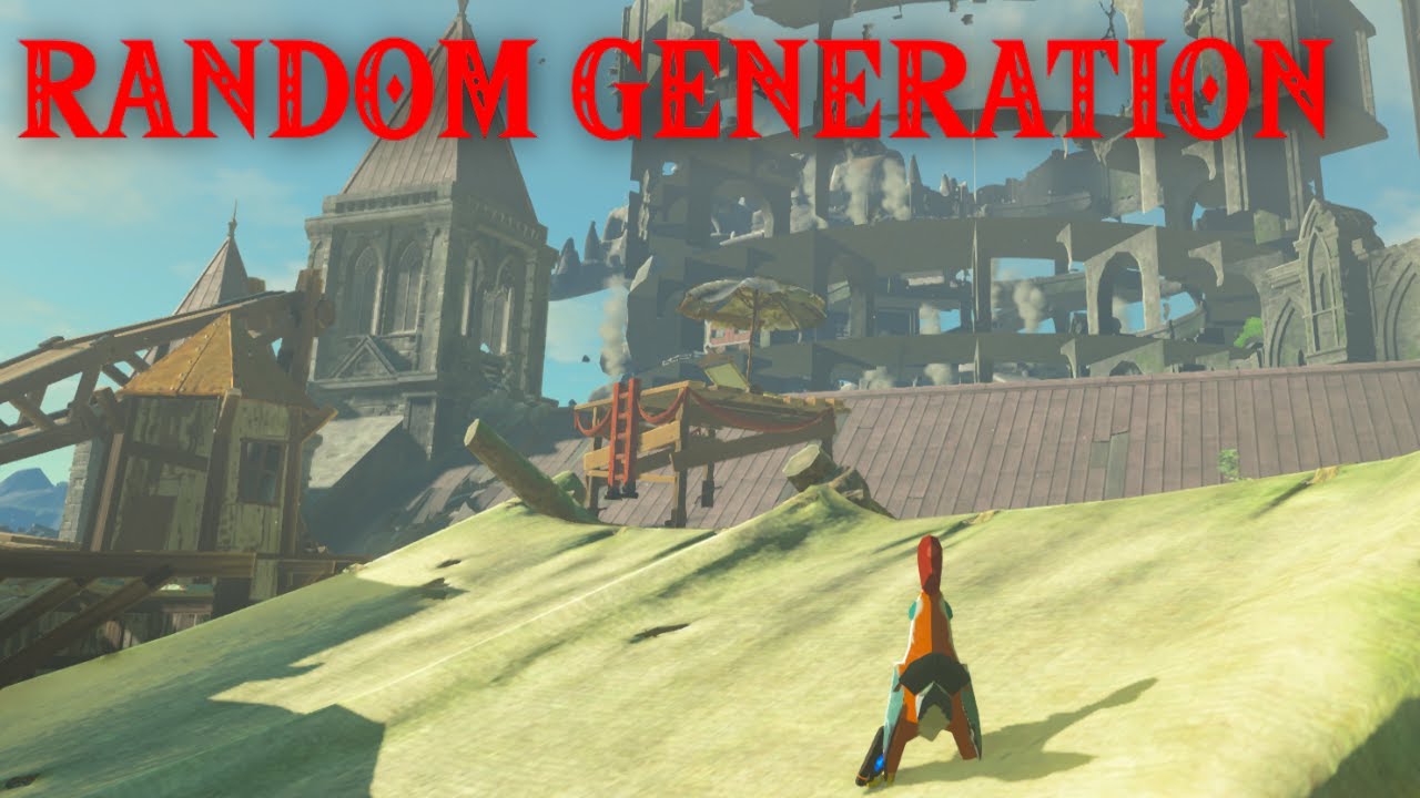 BOTW but the world is RANDOMLY GENERATED