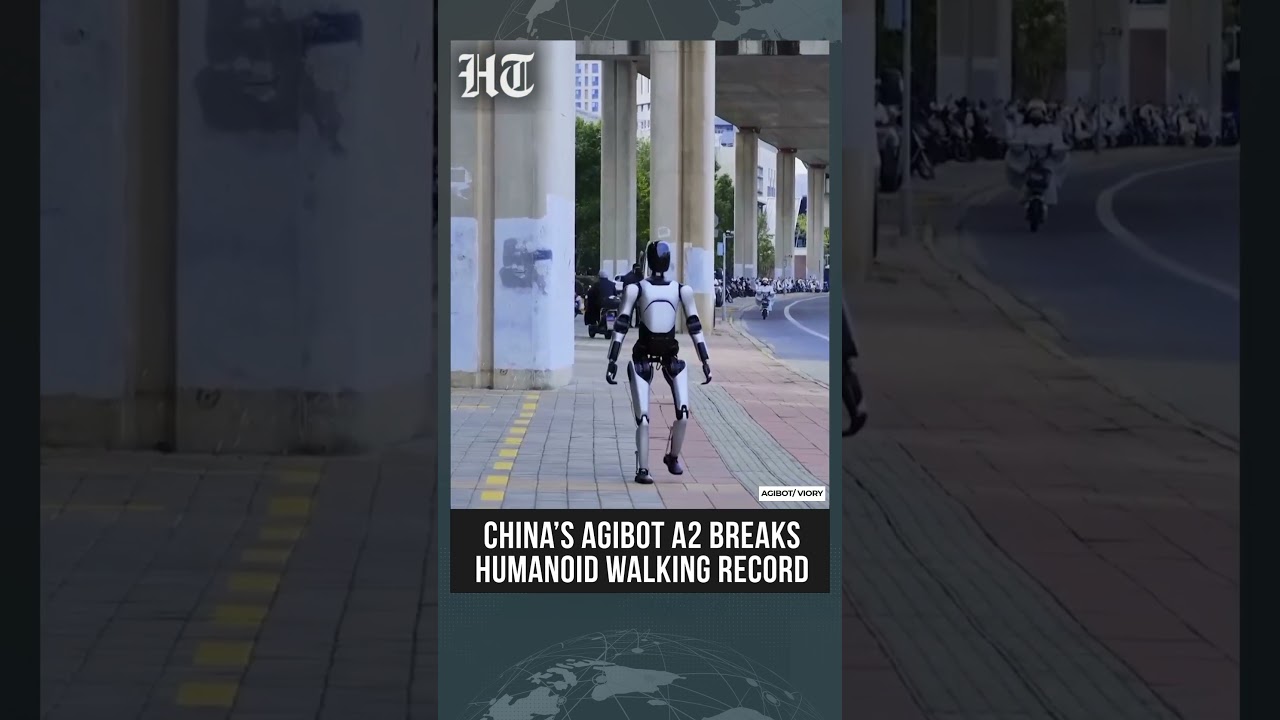 China's AgiBot A2, Walks 106km In 56 hours, Becomes 1st Humanoid Robot To Win Guinness World Record