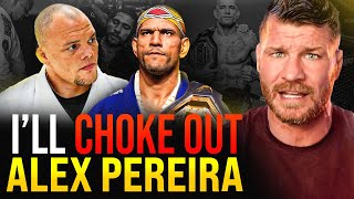 BISPING: "I'll Choke Him Out" - Anthony Smith REACTS to Alex Pereira $50k GRAPPLING CHALLENGE