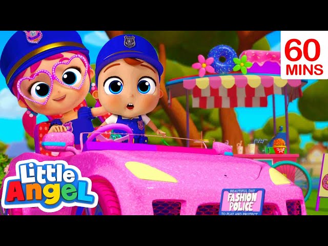 Fashion Police Jill and Baby John are on the Way! | Little Angel Kids Songs u0026 Nursery Rhymes class=