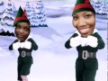 Mandisa & her background singers elf themselves!