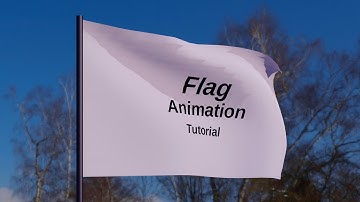 How To Create Flag Animation In Blender | Flag Animation In Blender Tutorial