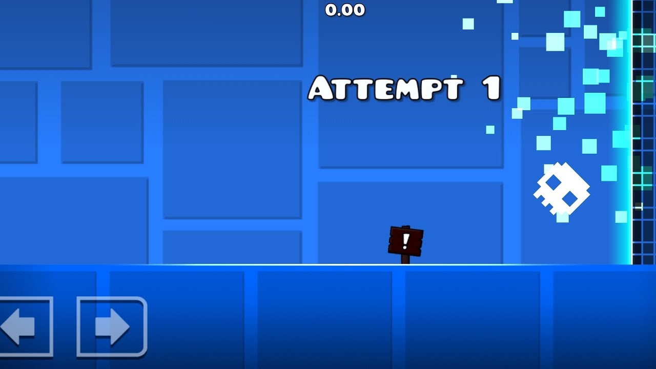 how to create fake ending in geometry dash - YouTube