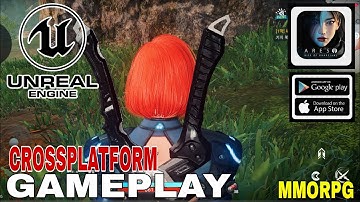 Ares Rise of Guardians Gameplay  Global ( upcoming ) Unreal engine 5 MMORPG Crossplatform