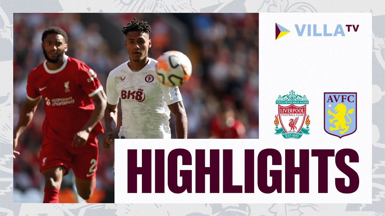 MATCH HIGHLIGHTS Liverpool 3-0 Aston Villa