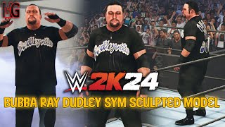 Bubba Ray Dudley SYM Mod for WWE 2K24 PC