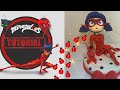 LADY BUG AND TIKI FULL (MIRACULOUS) TUTORIAL | CAKE TOPPER  | CLAY | FONDANT | COLD PORCELAIN