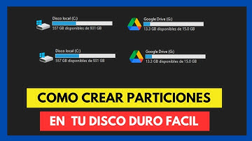 Como crear particiones en un disco duro Windows 10 (Sin Programas 2021)