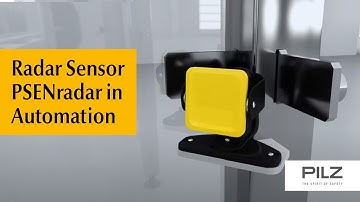 Radar Sensors in Automation: PSENradar with PNOZmulti 2 | Pilz