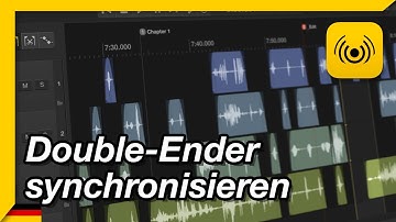 So bringst du deinen Double-Ender in Sync – Ultraschall Tutorial (Reaper für Podcasts)
