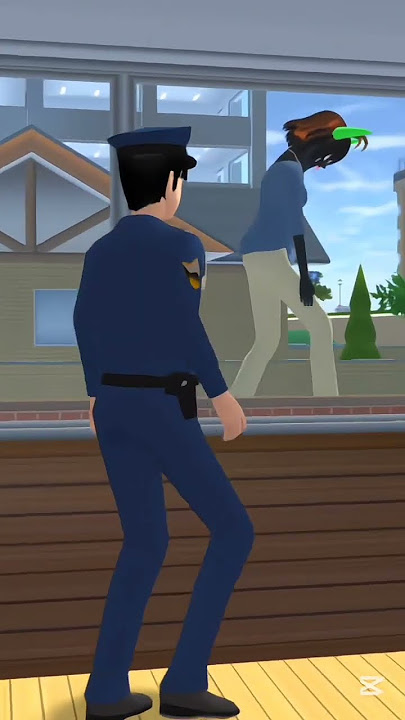 Seek ghost coming police man afraid 😨 🧟‍♂️🧟‍♀️#sakuraschoolsimulator #animation #trending #shorts