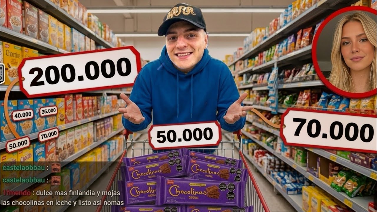 XOWN GASTANDO EN EL SUPER