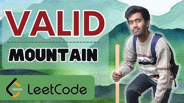 941. Valid Mountain Array | Interview Preparation | Tamil | code io