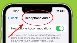 iPhone | Headphone Audio Settings | Balanced Tone & Vocal Range or Brightness screenshot 5