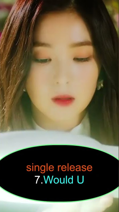 BEST RED VELVET SONGS (title tracks/ single releases) #Shorts