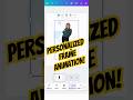 Personalized Frame Animation in Canva!