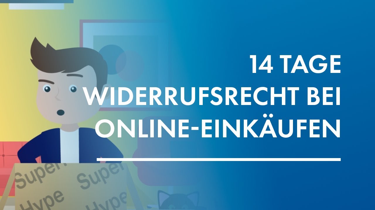14 Tage Widerrufsrecht bei Online-Einkäufen in der EU. #BelieveinEurope ...