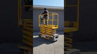 Haulotte Optimum 1931 Electric Scissor Lift runs