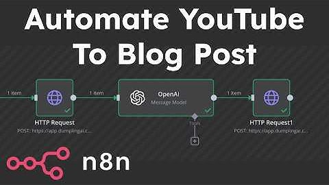 How To Turn YouTube Videos Into SEO Blog Posts With N8N in 2025