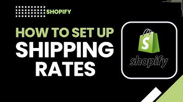 How to Set Up Shipping Rates on Shopify | Step-by-Step Store Tutorial