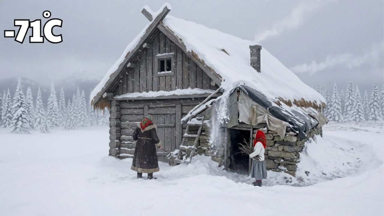 A Widow and Her Daughters | Surviving the Frozen Mountains of Yakutia
