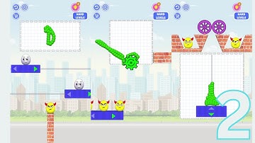 Draw To Smash: Logic puzzle gameplay walkthrough part 2 ( android)