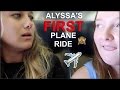 Alyssa's First Plane Ride - Day 1