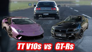1500hp GT-Rs Battle 1500hp Lambos, R8s - and more! Turbosmart Ultimate Street Car Competition