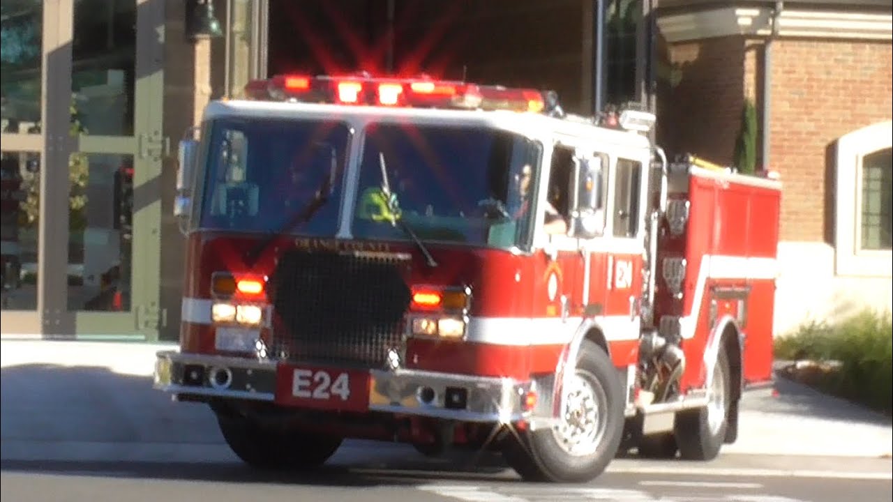 OCFA Engine 24 *Reserve* Responding