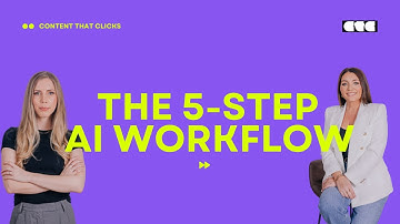 This 5-Step AI Workflow Will Save You Hours Writing Content