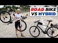 Road bike vs hybrid bike  can i keep up