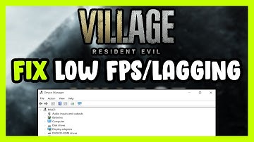 How to FIX Resident Evil Village Low FPS Drops & Lagging!