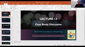 Week 12 Case Study Discussion